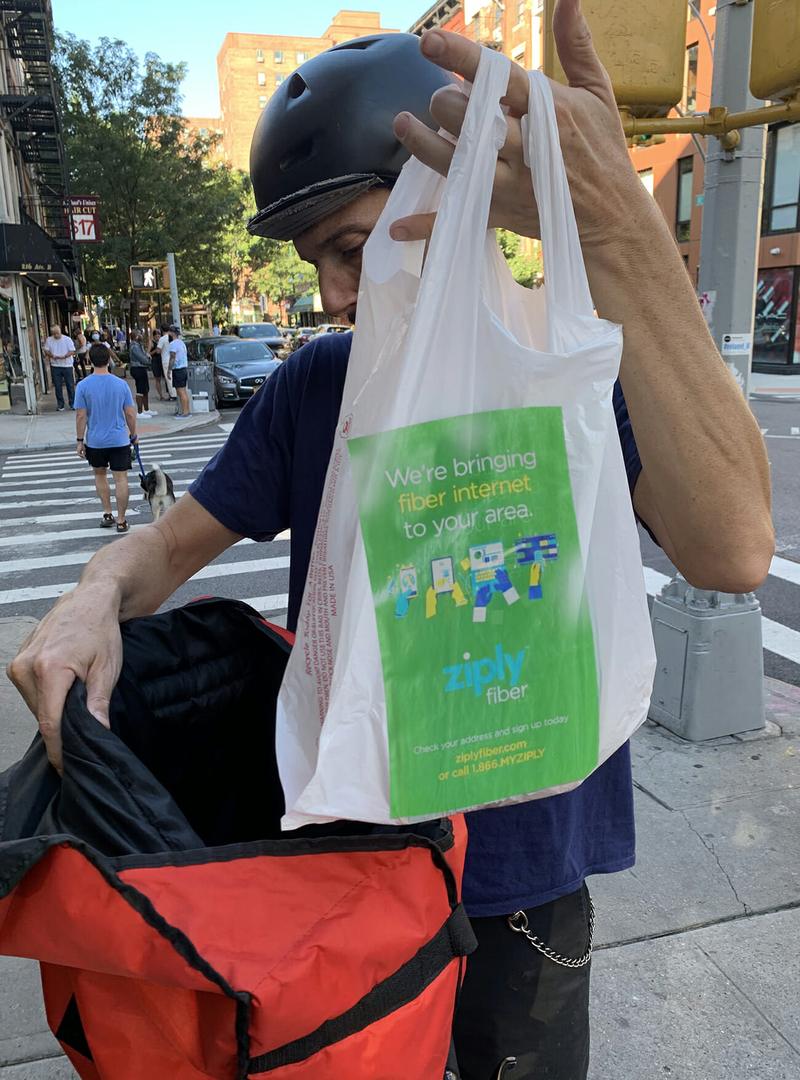 Delivery & Takeout Bag Inserts advertising campaign