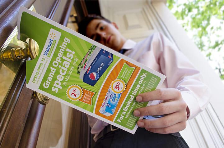Door Hanger Advertising advertising campaign