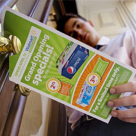 Door Hanger Advertising advertising campaign
