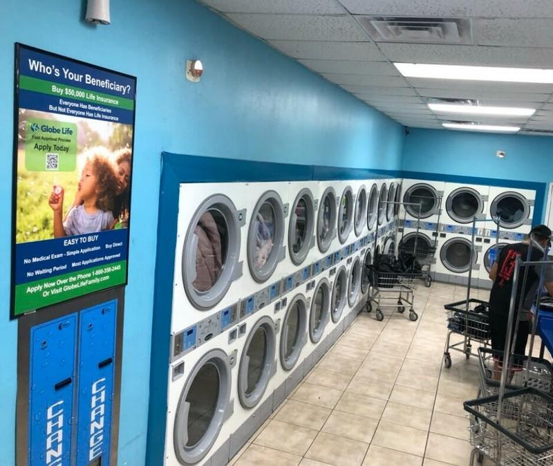 Laundromat Advertising advertising campaign