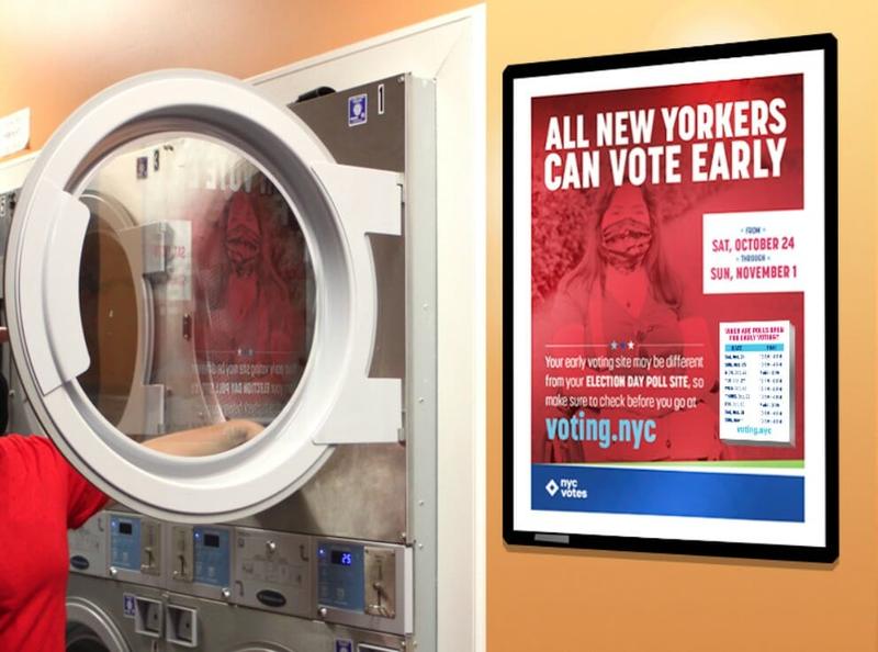 Laundromat Advertising advertising campaign