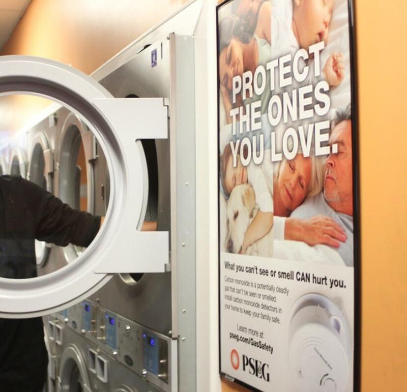 Laundromat Advertising advertising campaign
