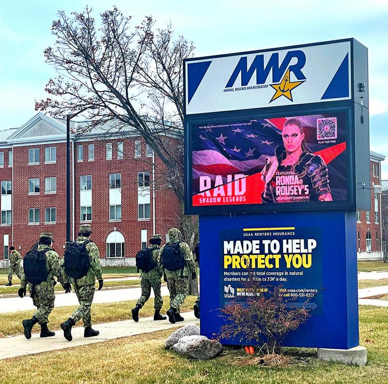 Military Base Advertising advertising campaign