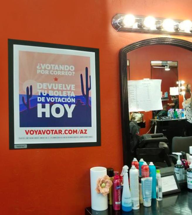 Hair/Nail Salons & Barbershops advertising campaign